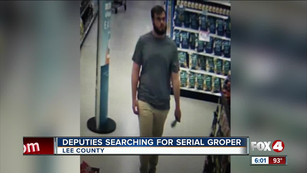 Man suspected of groping women in Lee County is in custody