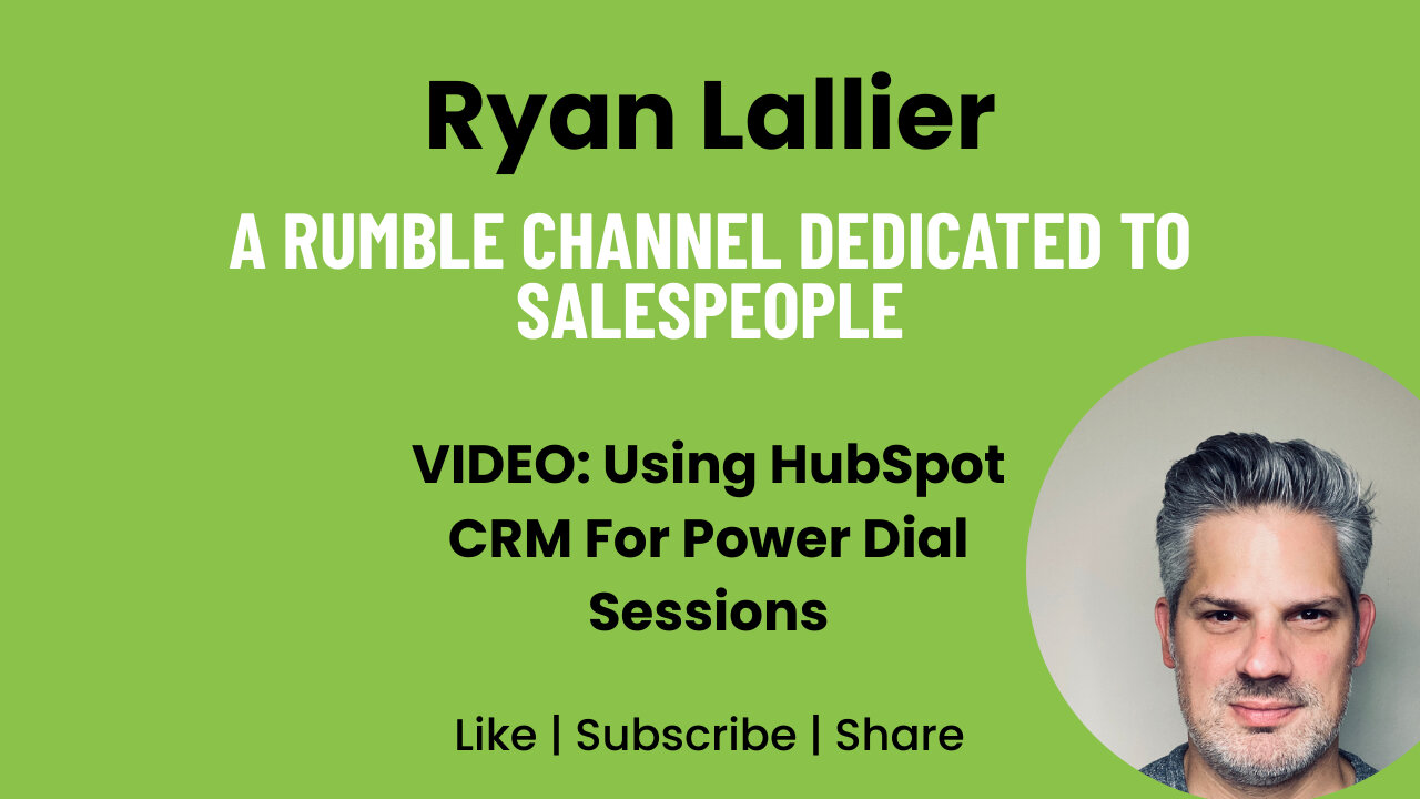 Episode 3: Using HubSpot CRM For Power Dial Sessions