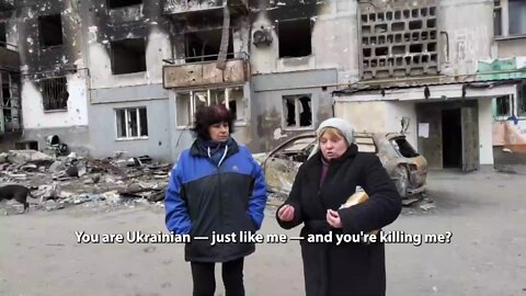 "You kill me for my money": A resident of Mariupol speaks about Ukrainian fighters