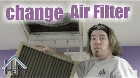 How to replace your air filter and why. Easy! Home Mender.