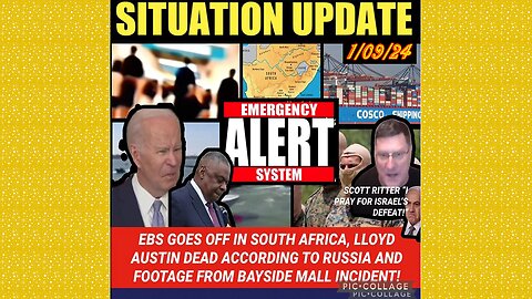 SITUATION UPDATE 1/9/24- Scott Ritter Rant On Israel, Gcr/Judy Byington,Obama Openly Puppeting Biden