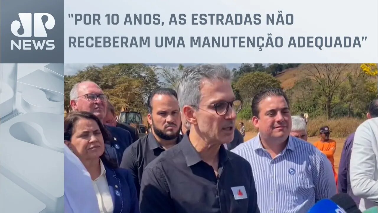 Romeu Zema cobra reparo das tragédias de Mariana e Brumadinho