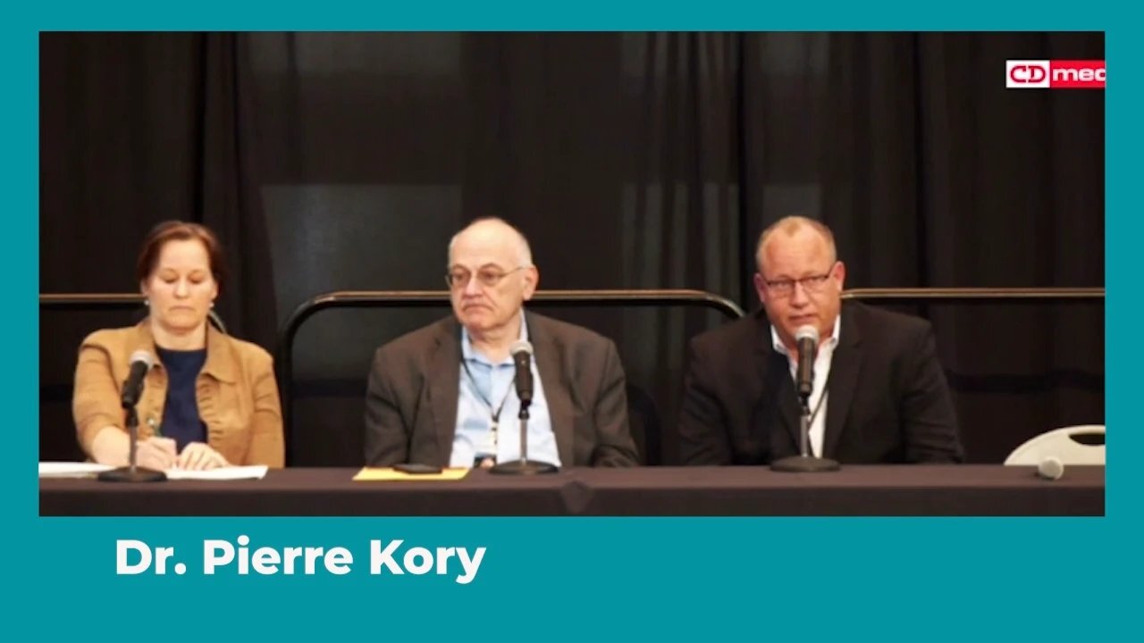 "The system won't change from within - it has to be from outside." — Dr. Pierre Kory speaks at an event in Ohio (May 4, 2022)