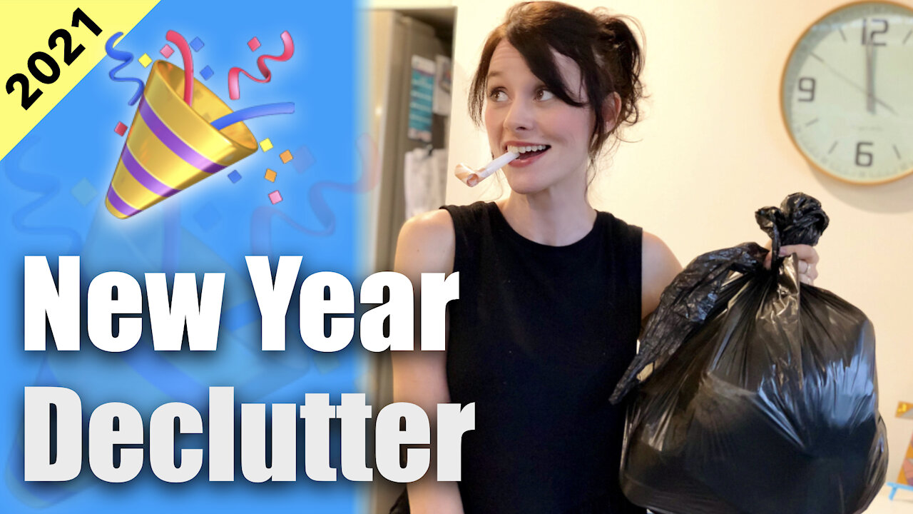 START 2021 WITH LESS STUFF | New Year Decluttering