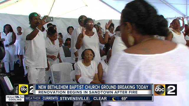 Groundbreaking service held for New Bethlehem Church