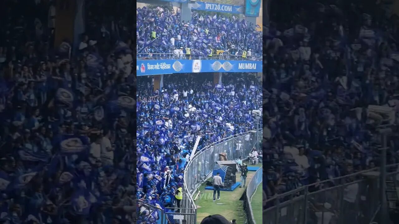 Mumbai Indians sponsor 19000 girls to watch their match against Kolkata Knight Riders 💙 #ipl2023
