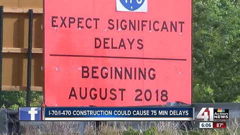 I-470 project expected to cause major traffic delays