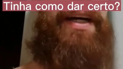 Fui inventar de CORTAR minha PRÓPRIA barba