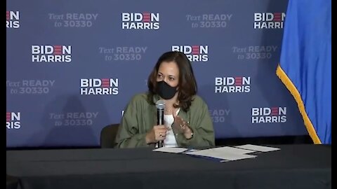 Kamala Harris attends COVID-19 conversation in Las Vegas