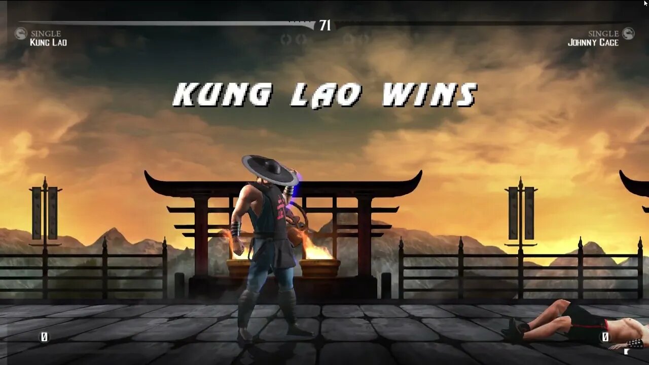 MORTAL KOMBAT 1 MUGEN... test Kung lao mk 2