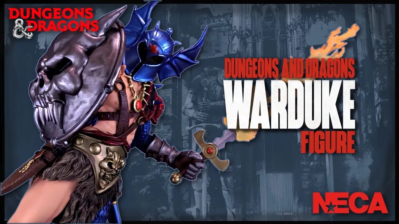 NECA Toys Dungeons and Dragons Warduke Figure @TheReviewSpot