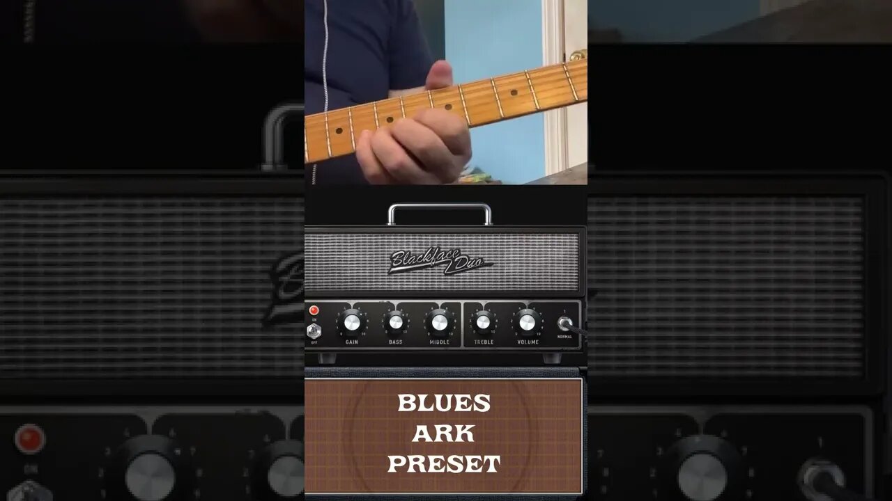 Spark Mini Amp Blues Ark Preset By Gene Petty #Shorts