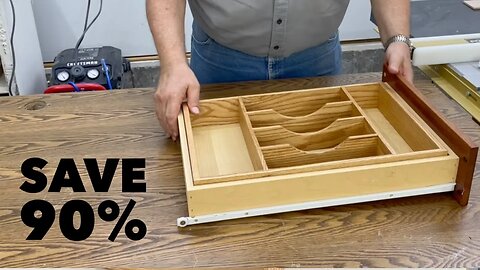 Save 90% DIY Kitchen Drawer Organizer