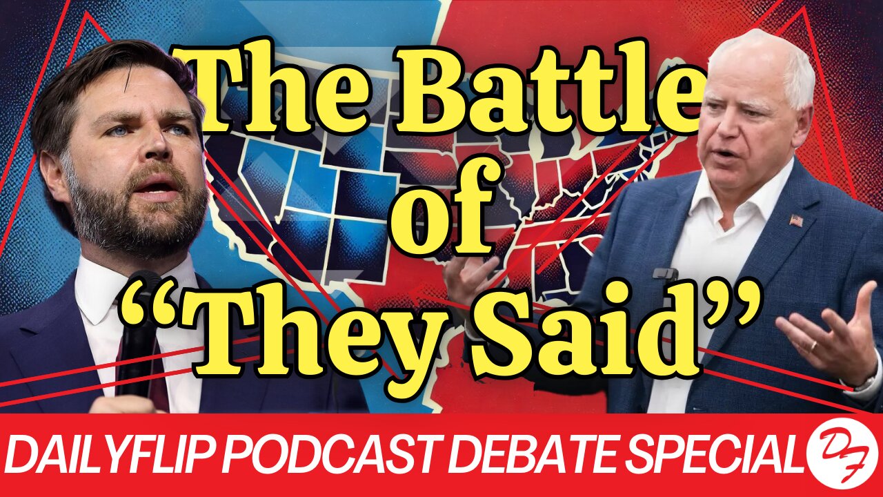 Are Respectful Debates Back In Style? - DailyFlip Podcast VP Debate Edition - 10/2/24