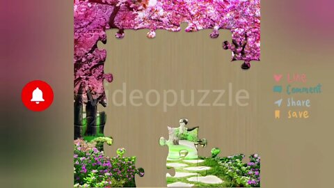 Pink Cherry Blossoms #Videos #Puzzle #VideosPuzzle #Anime #Animation #Shorts