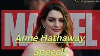 ANNE HATHAWAY: Hollywood Walk Of Fame Speech