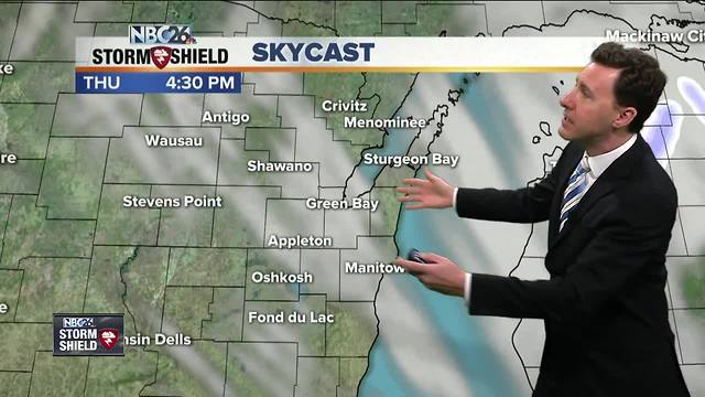 Michael Fish's NBC26 Storm Shield weather forecast