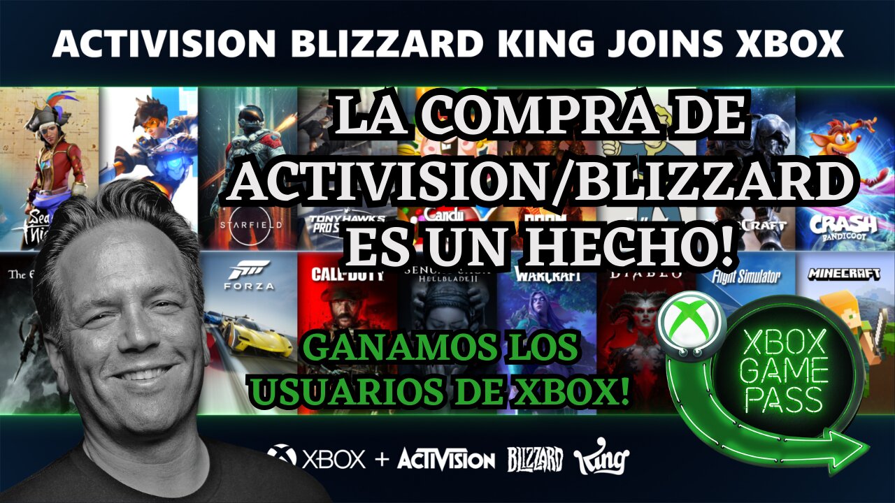 ¡GANAMOS! XBOX ADQUIERE ACTIVISION BLIZZARD