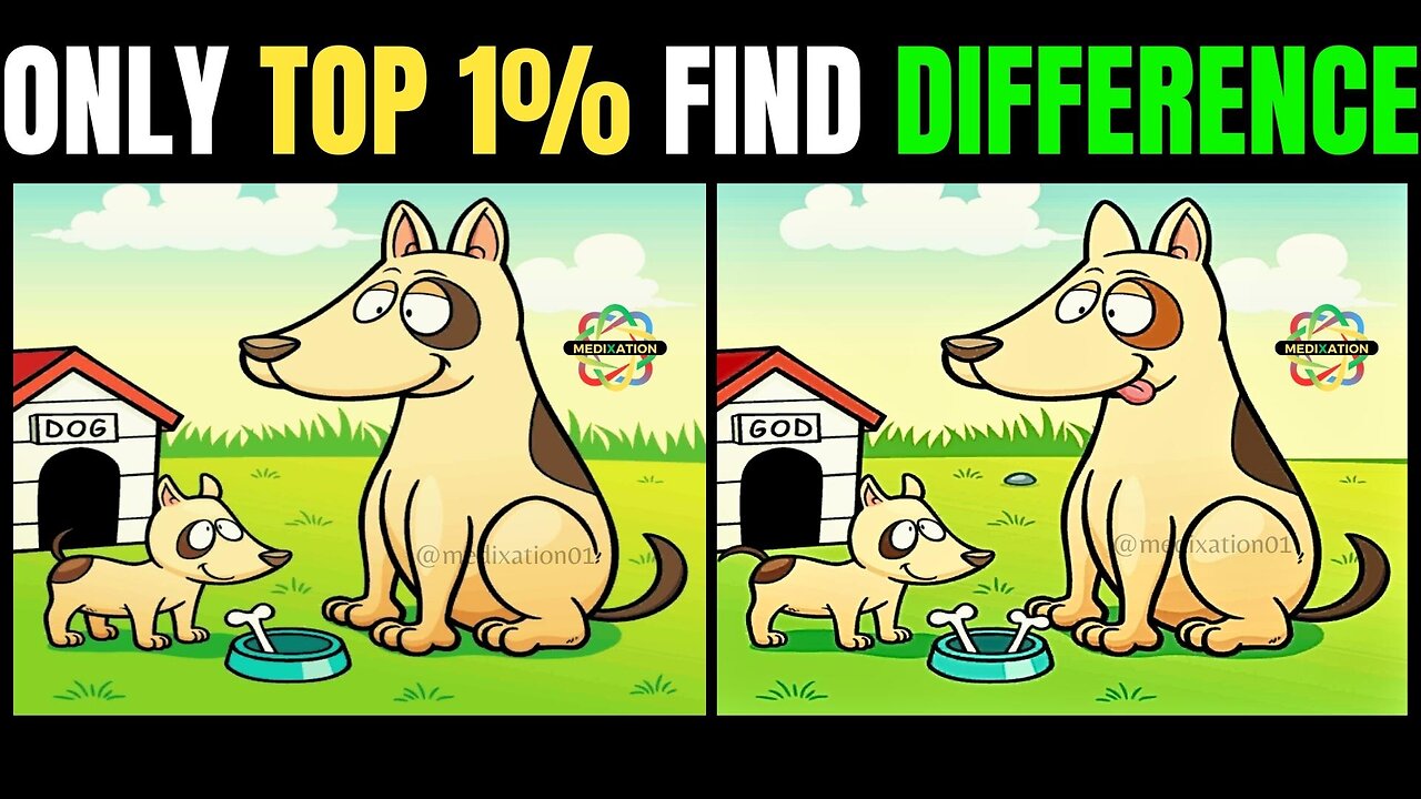 Spot The Difference : Only Top 1%【Find The Difference #9】