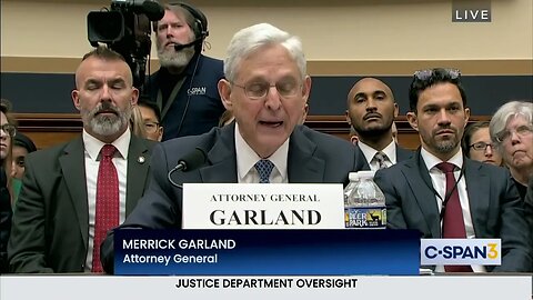 AG Merrick Garland Claims He's "Not The President's Lawyer," Despite Indicting Political Opponent