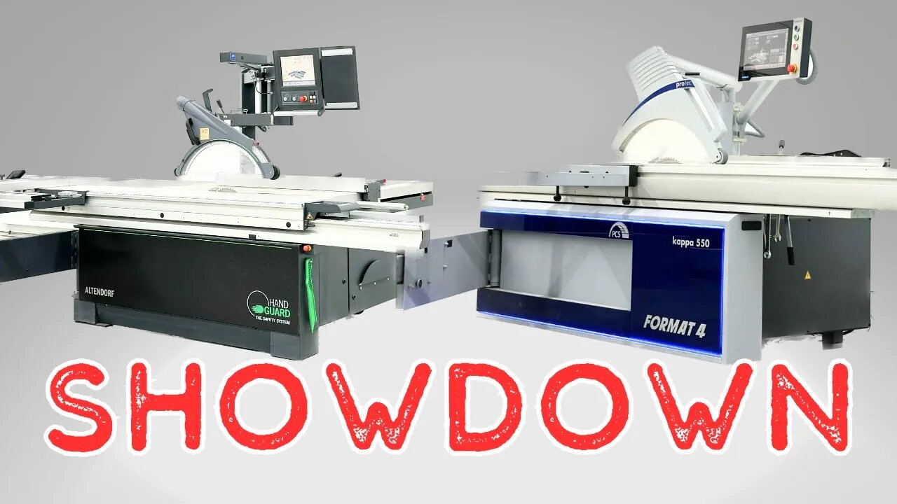 Slider Saw Safety Showdown - Altendorf F45 VS Felder Kappa 500