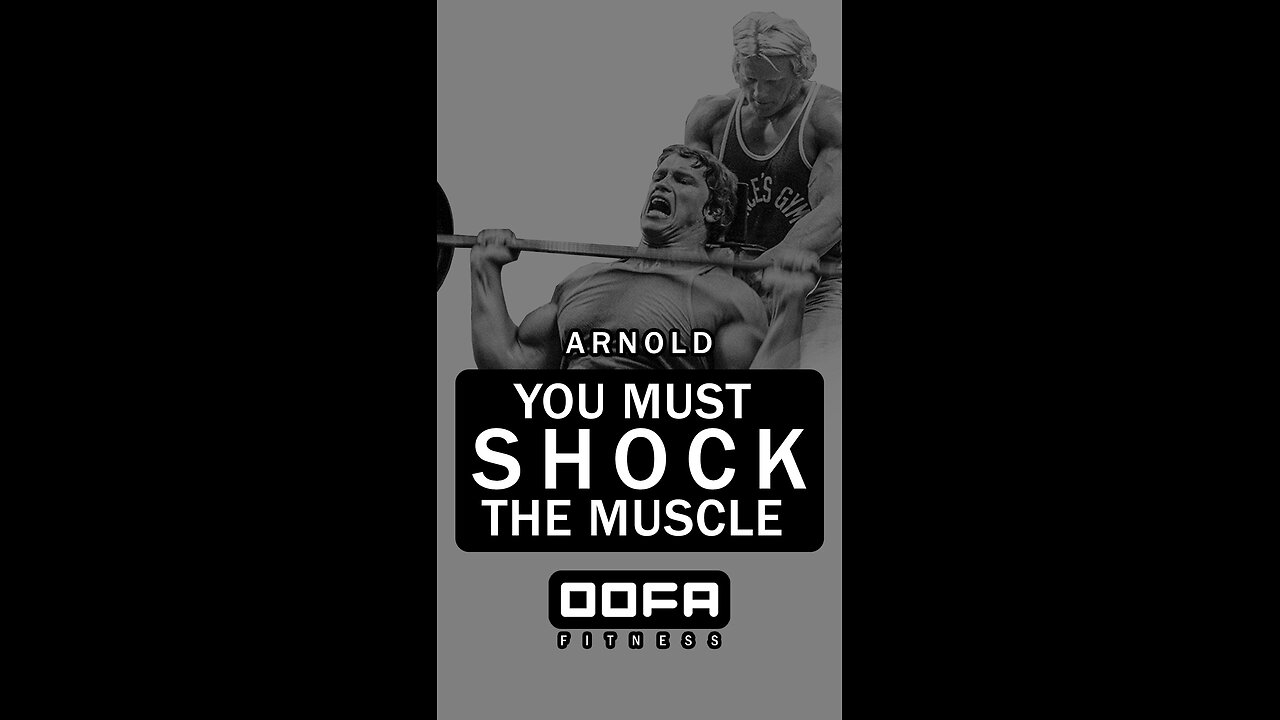 ARNOLD || Why SHOCK The MUSCLE 😱