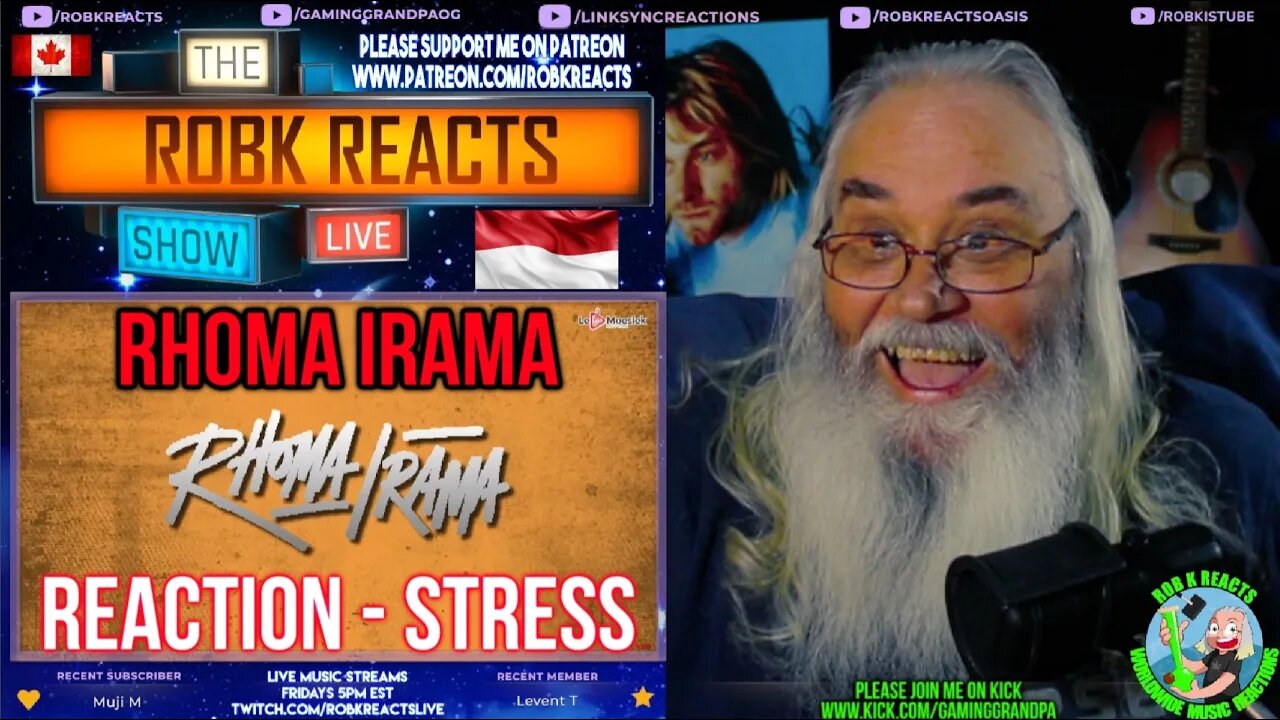 Rhoma Irama Reaction - Stress - First Time Hearing - Requested Reaction