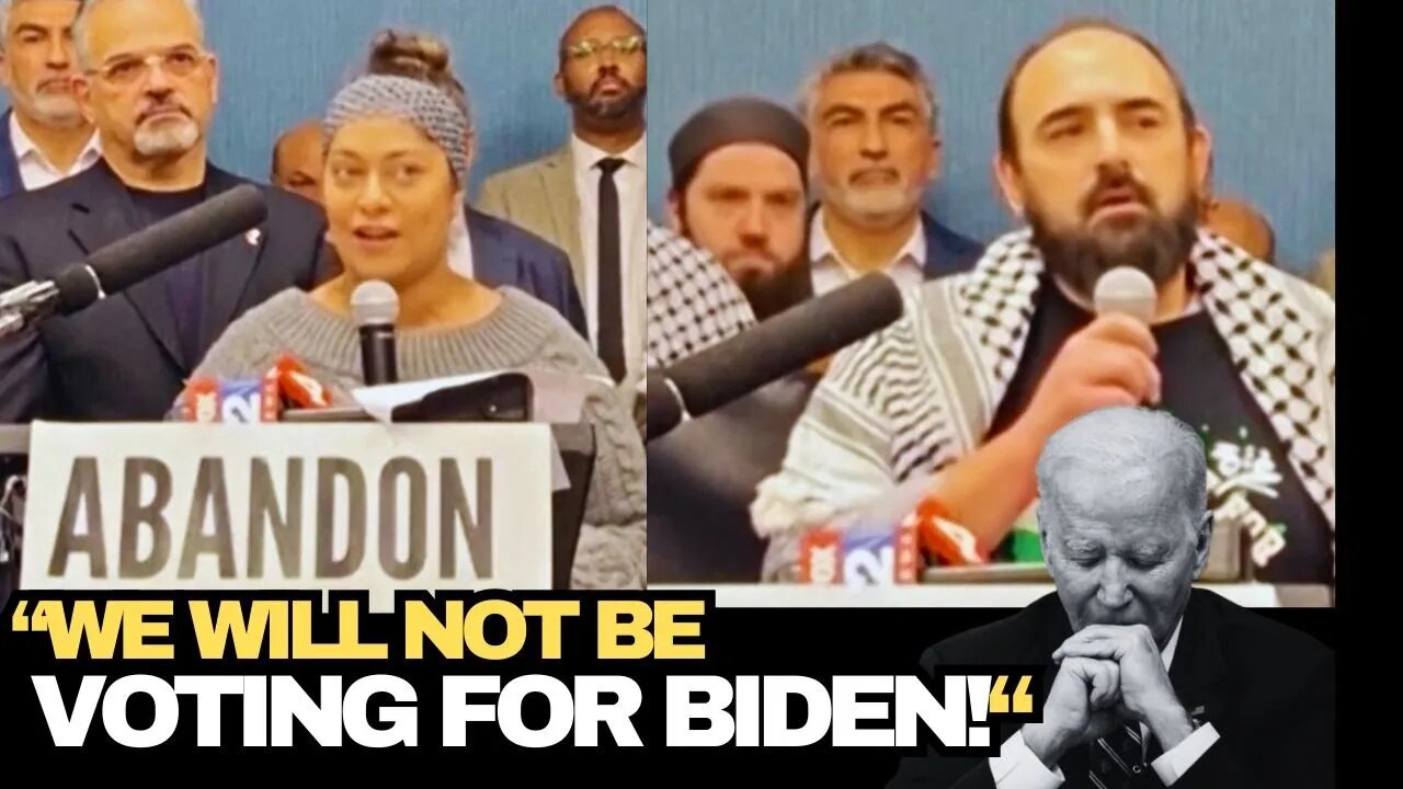 US Muslims Pledged to Ditch Biden in 2024