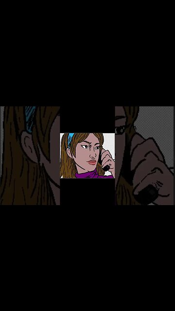 Coloring of Snow Drift 2 Page 3 short #snowdrift #crosscomics