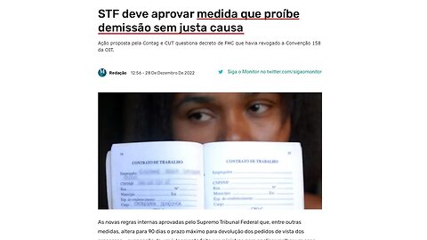 Essa lei vai destruir o seu emprego - Proibida demissão sem justa causa - Disco voador - UFO OVNIs