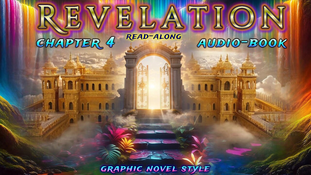 🌟A door to Heaven was opened:⚡Revelations Ch 4 Visual Bible | Audiobook | Read-Along Version w_music