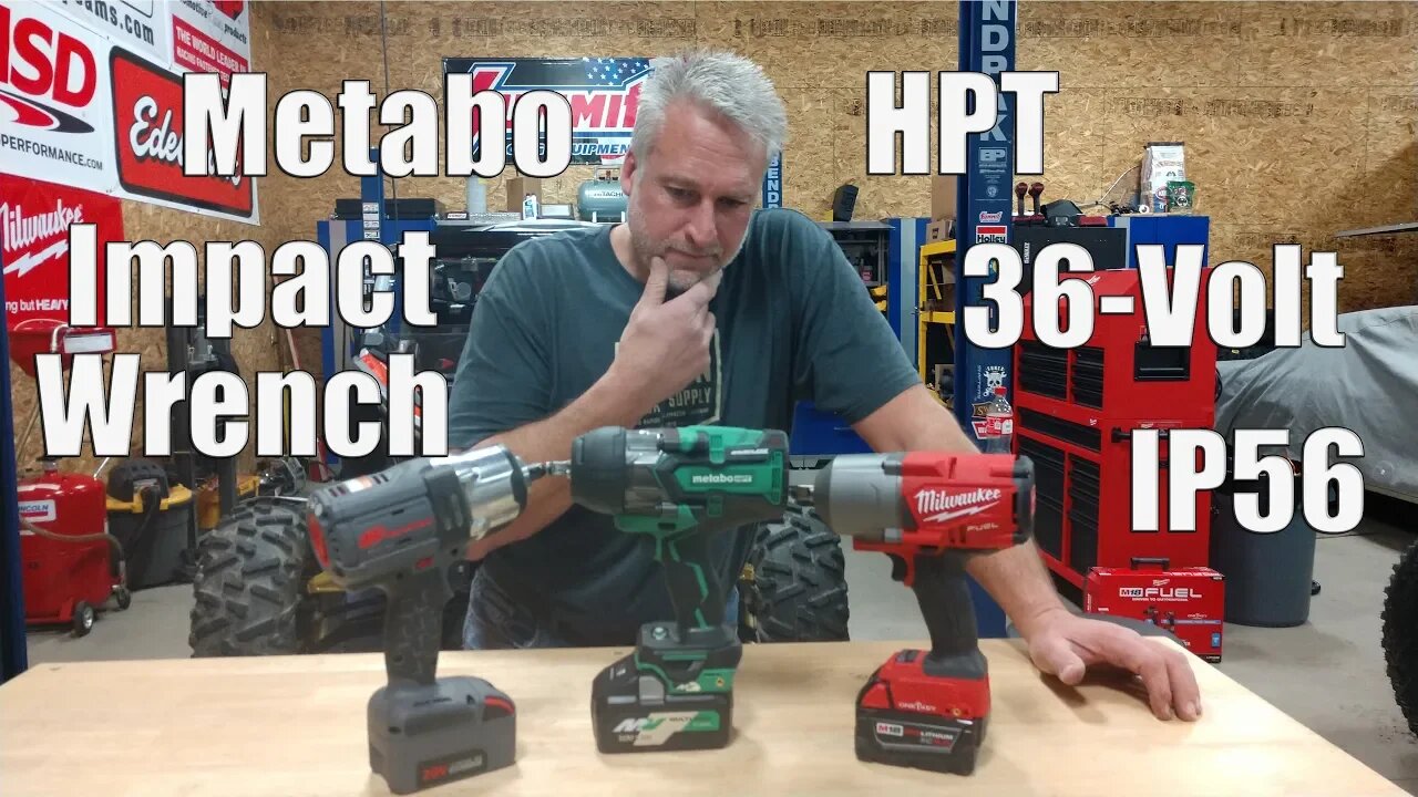 Construction Proof - METABO HPT Multivolt 36V Brushless 1/2" Impact Wrench IP56 Rated