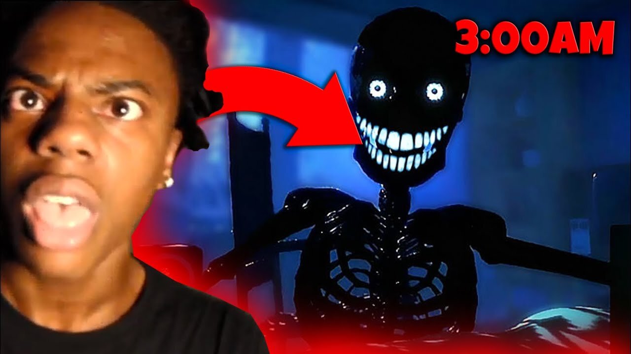 IShowSpeed Almost Gets a Heart Attack From Playing FNAF Late Night 💀