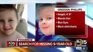 Phoenix police looking for missing child