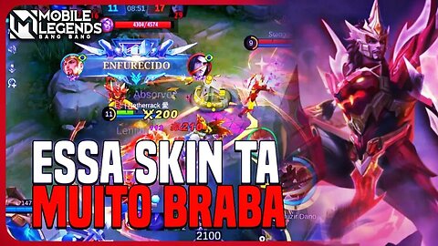 ESSA SKIN TA ABSURDA!! ISSO É UM MEMBRO ESTRELA? | MLBB