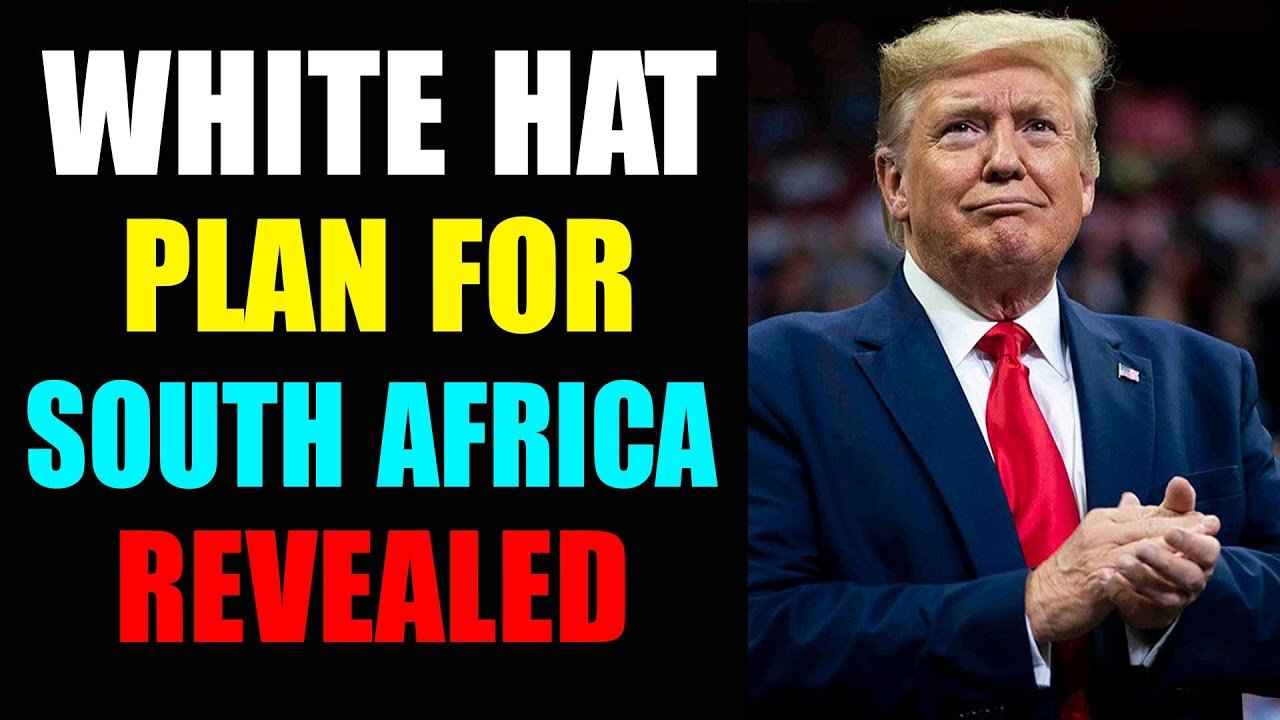 WHITE HAT'S PLAN FOR SOUTH AFRICA REVEALED! GREENLAND'S DEEP SECRET UNFOLDED