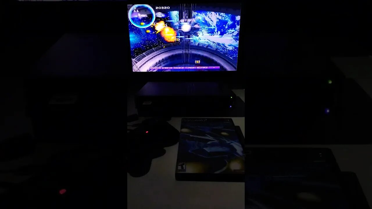 Aqui é jogo de navinha, porr@!!! - Gradius V - PlayStation 2