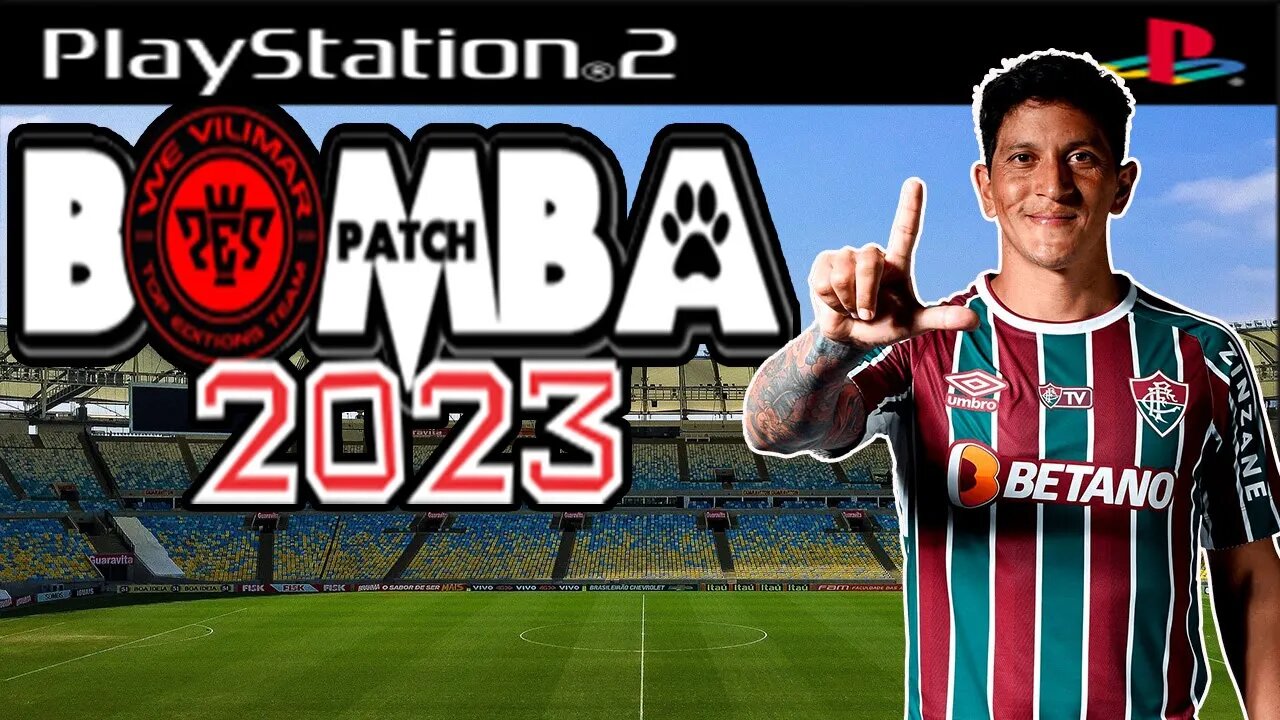 BOMBA PATCH 2023 (PS2) BRASILEIRÃO NARRAÇÃO LUCIANO DO VALE DOWNLOAD ISO GRÁTIS