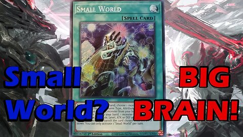 Small World in Swordsoul?! How To Small World for Small Brains! - Yugioh TCG