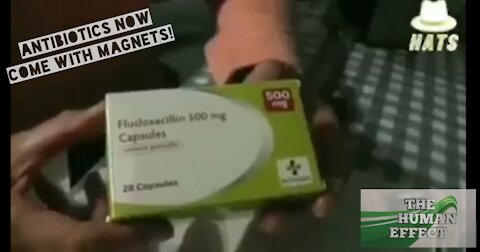 Flucloxacillin Antibiotics with magnetic material inside!