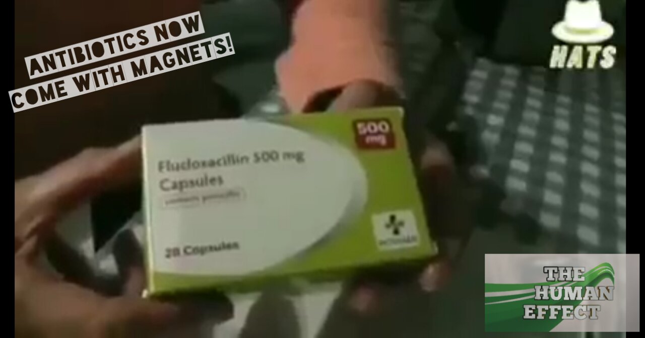 Flucloxacillin Antibiotics with magnetic material inside!