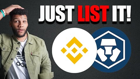 Will Binance Ever List #CRO Coin || Is Binance Scared?