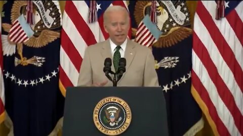 Biden “350 million of the 333 million people have been vaxed”