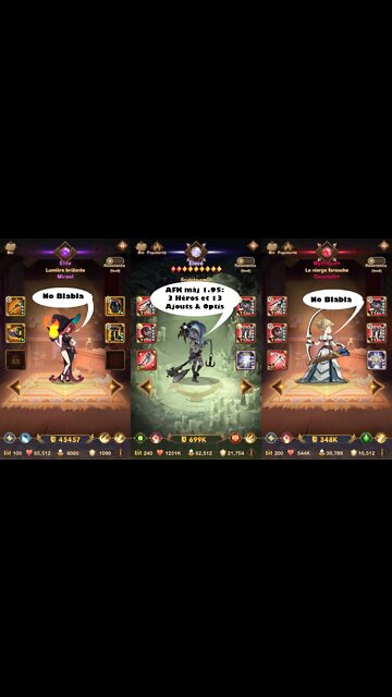 AFK Arena Txt MAJ 1.95 musique no blabla