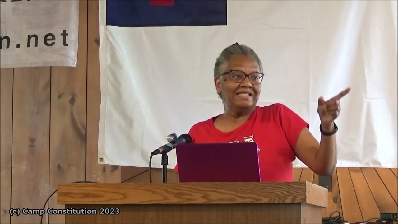 The Biblical Basis for the U.S. Constitution, with Mrs. Charmaine Rondon at Camp Constitution 2023