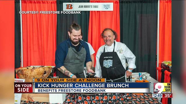 Kick Hunger Challenge brunch