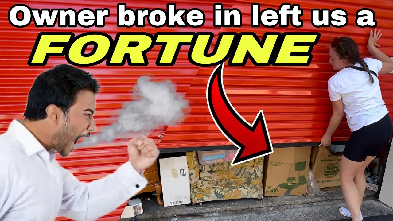 Unbelievable! Owner breaks into treasure-filled storage unit