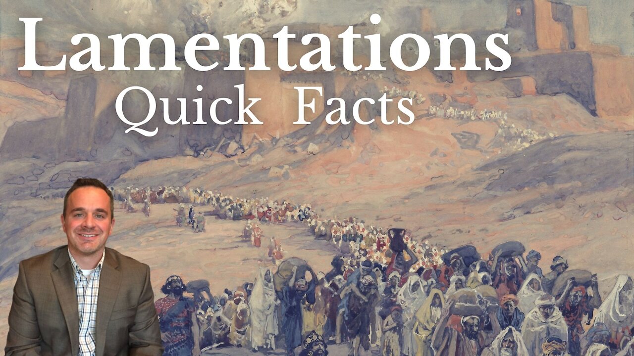 Lamentations - Things You Might Not Know