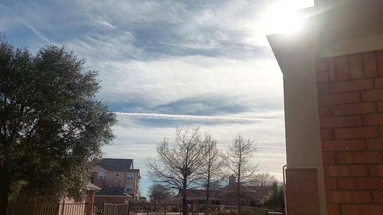 Bryan Texas Chemtrails