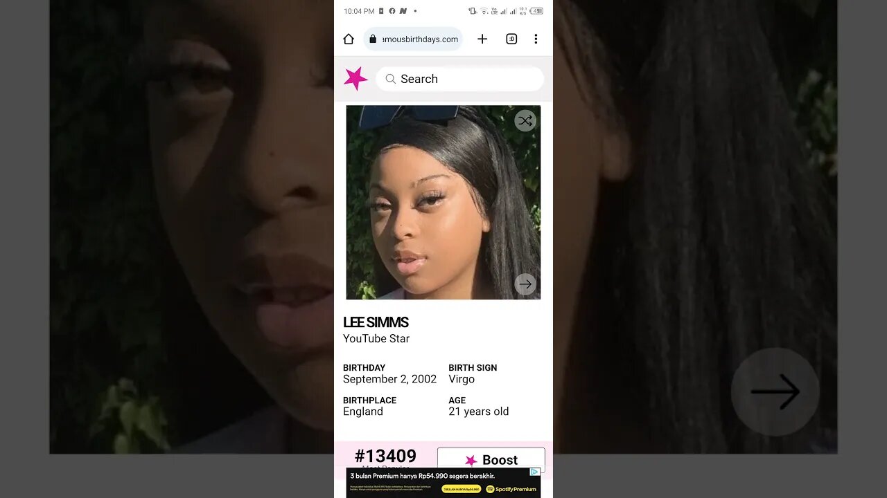 HAPPY 21 BIRTHDAY LEE SIMMS YouTube Star